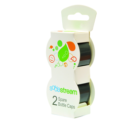 SODASTREAM víčko na plastové láhve šedé 2 ks