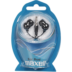 MAXELL Plugz sluchátka černé