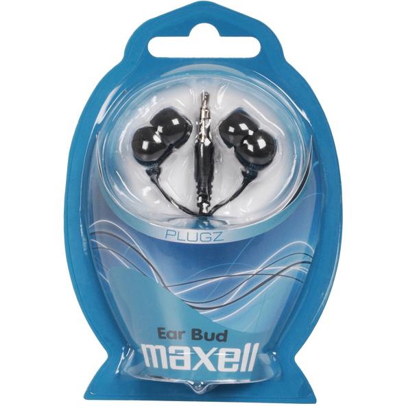 MAXELL Plugz sluchátka černé
