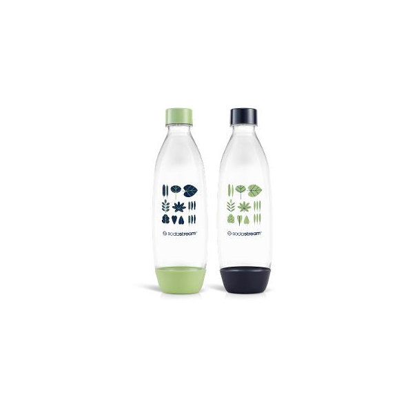 SODASTREAM Fuse láhev 2×1 l Green/Blue DW-safe