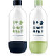 SODASTREAM Jet láhev 2×1 l Green/Navy DW-safe