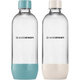 SODASTREAM Jet láhev 2×1 l Blue/Sand DW-safe