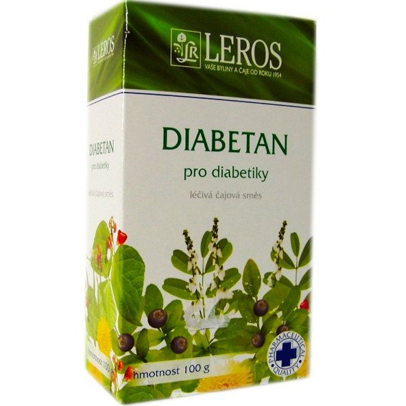 Leros Diabetan čajová směs 100 g