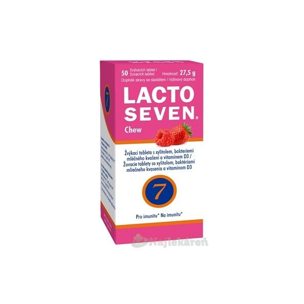 Vitabalans Lactoseven Chew 50 tablet