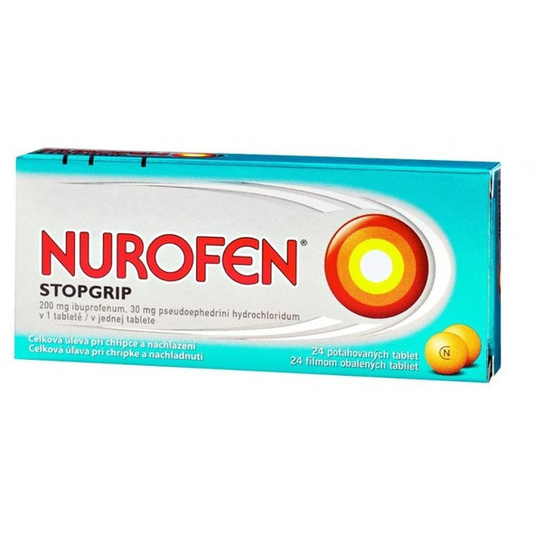 NUROFEN STOPGRIP 200 mg 24 tablet