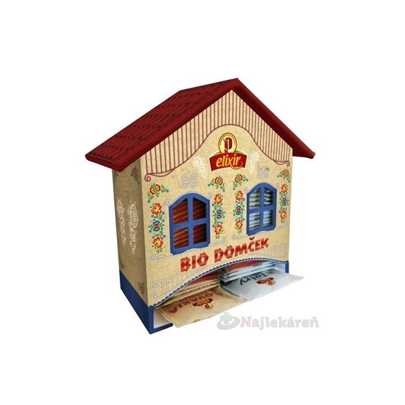 AGROKARPATY Elixír BIO Domček bylinný čaj 70x1,5 g