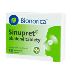 Sinupret na kašel 50 tablet