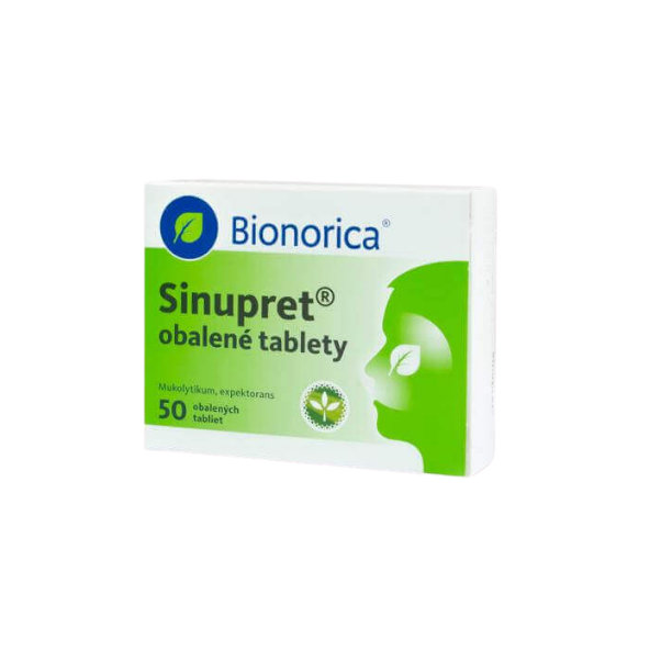 Sinupret na kašel 50 tablet