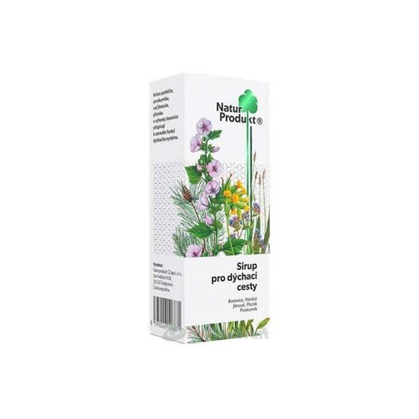 NaturProdukt sirup na dýchacie cesty 200 ml