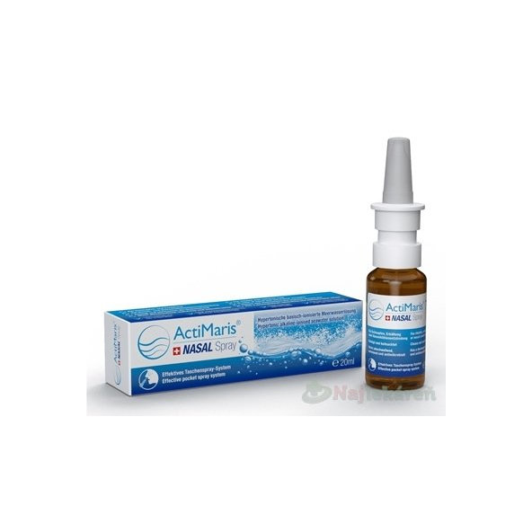 ActiMaris NASAL hypertonický sprej mořská voda 20 ml