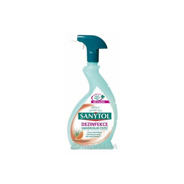 Sanytol univerzální čistič sprej grep-citrónová tráva 500 ml