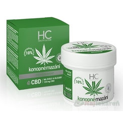 Health Culture konopná mast 10 % s CBD 125 ml