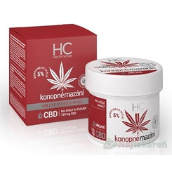 Health Culture hřejivá konopná mast s CBD 125 ml