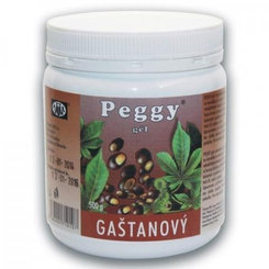 Peggy gel kaštanový na zlepšení krevního oběhu 500 g