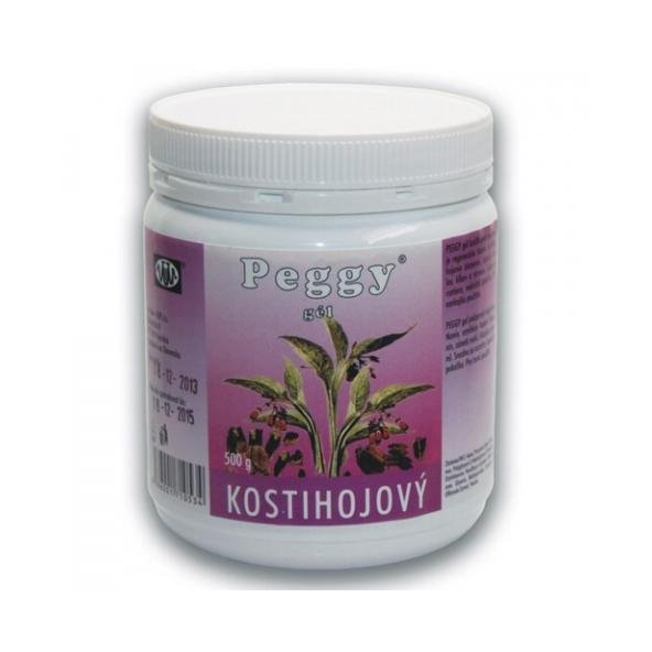 Peggy gel kostivalový na regeneraci tkání 500 g
