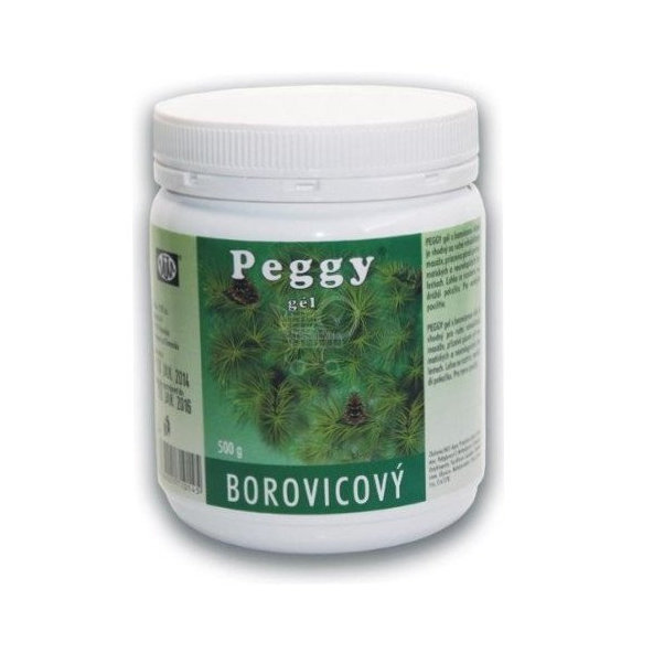 Peggy gel borovicový na ruční rehabilitační masáže 500 g
