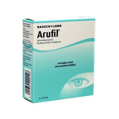 Arufil oční kapky 3x10 ml