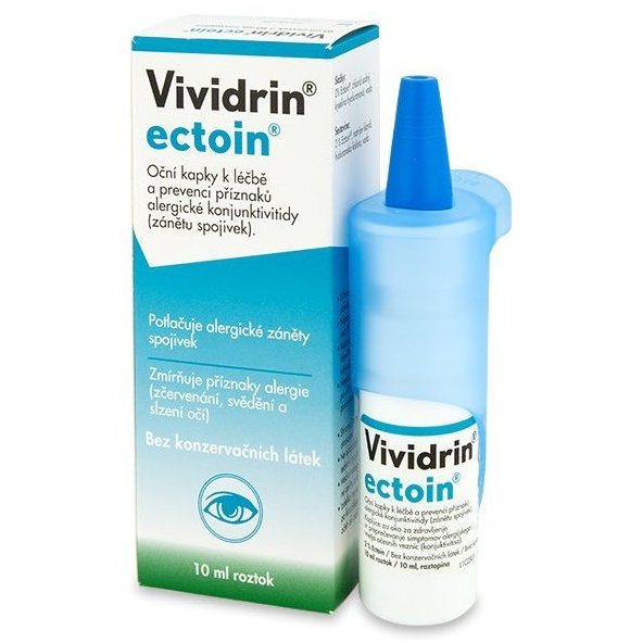 Vividrin Ectoin oční kapky 10 ml