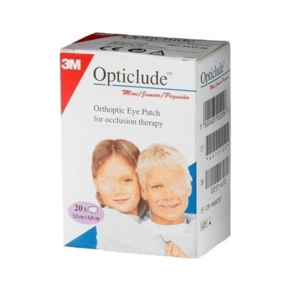 3M Opticlude Standard Mini oční náplast 5x6 cm 20 ks