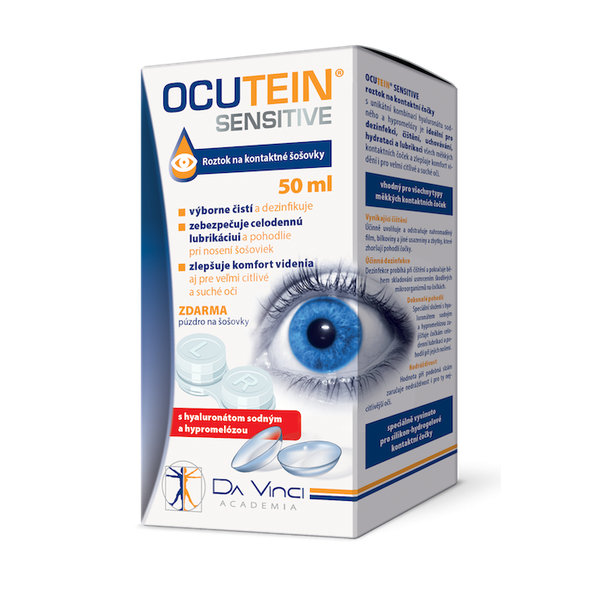 Ocutein Sensitive Da Vinci roztok na čočky 50 ml