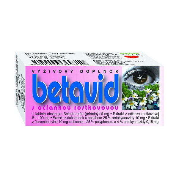 Naturvita Betavid s očiankou rostkovovou