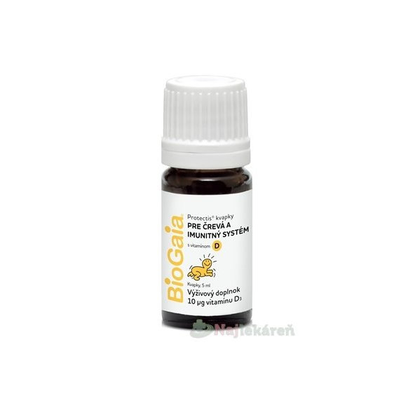 BioGaia ProTectis kapky s vitaminem D 5 ml