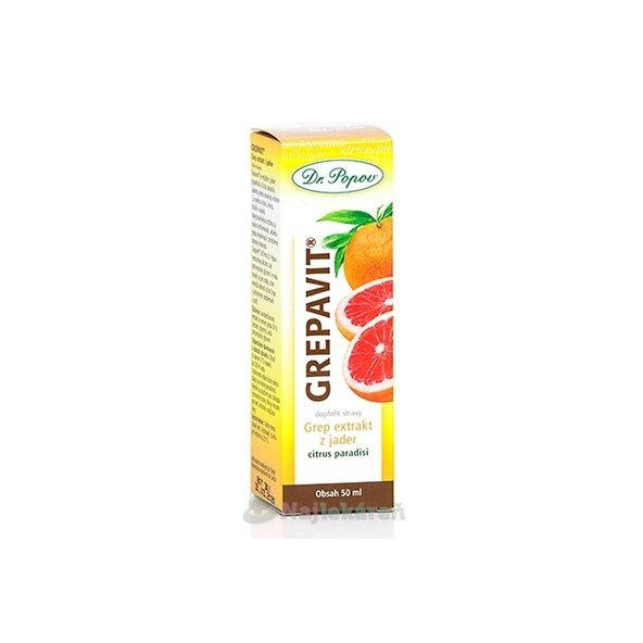 DR. POPOV Grepavit extrakt z jadérek 50 ml