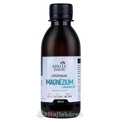 ADELLE DAVIS lipozomální magnesium + vitamin B6 200 ml