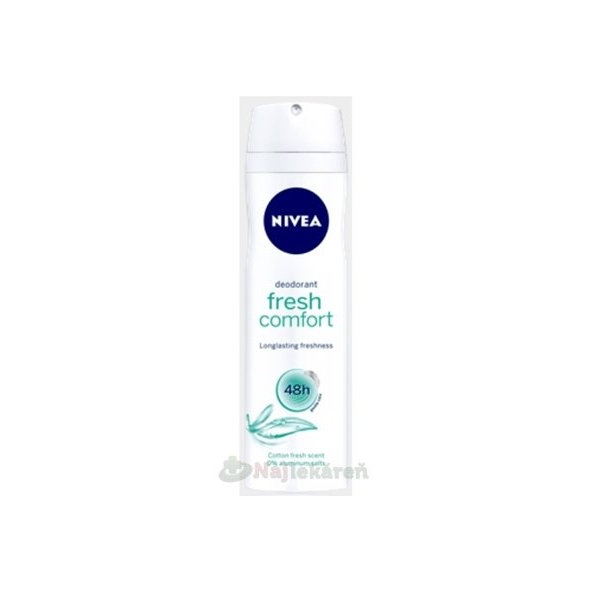 NIVEA Fresh Comfort deodorant ve spreji 150 ml