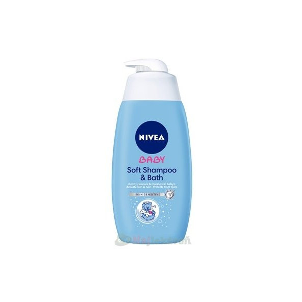NIVEA BABY Jemná koupel a šampon 500 ml