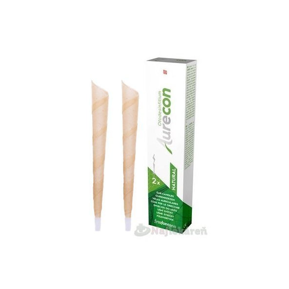 Fytofontana Aurecon Natural ušní svíčky 2 ks