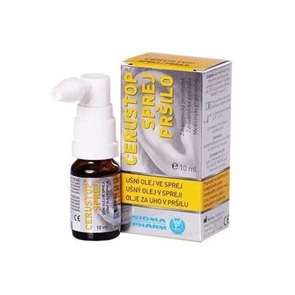 Cerustop ušní olej ve spreji 10 ml