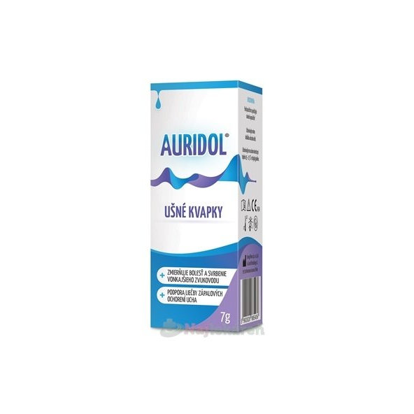 AURIDOL ušní kapky 7 g