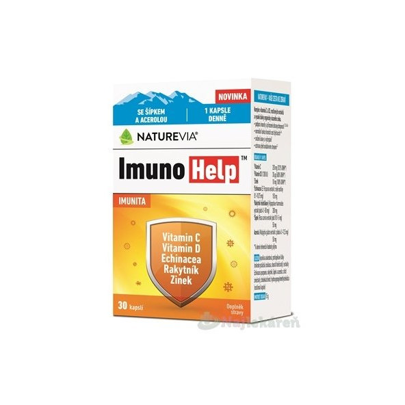 Naturevia Imuno Help 30 kapslí