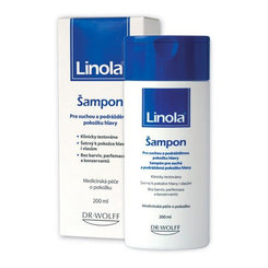 Linola šampon pro suchou a podrážděnou pokožku hlavy 200 ml