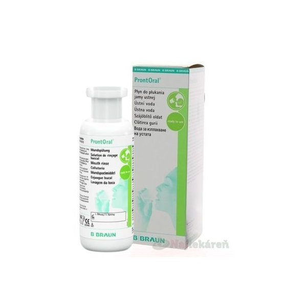 B. Braun ProntOral výplach ústní dutiny 250 ml