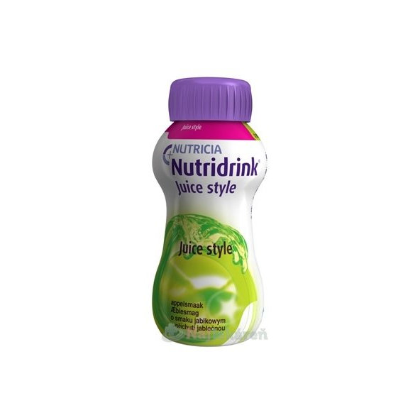 Nutridrink Juice Style jablečná příchuť 4 x 200 ml