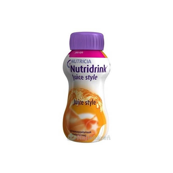 Nutridrink Juice Style pomerančová příchuť 4 x 200 ml