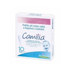Camilia homeopatický lék na prořezávání zubů 10 ampulí