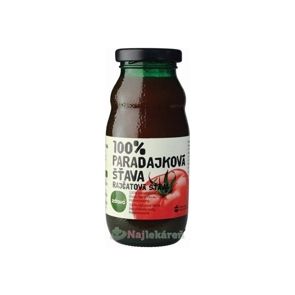 Zdravo 100% rajčatová šťáva 200 ml