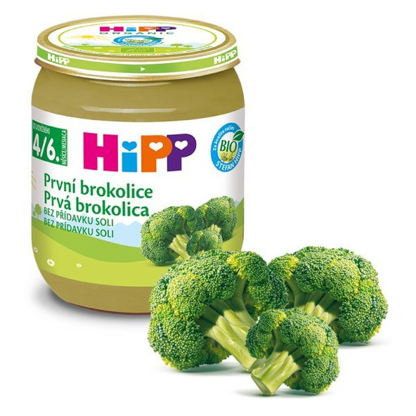 HiPP příkrm první brokolice 4m+ 125 g