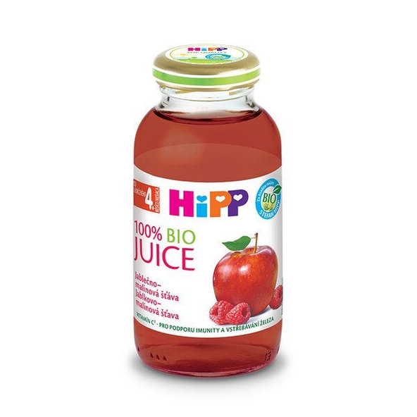HiPP BIO jablečno-malinová šťáva 200 ml