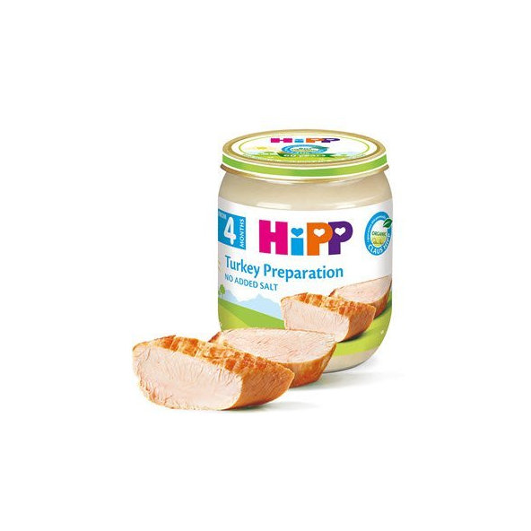HiPP BIO příkrm krůtí maso pyré 125 g