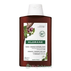 KLORANE šampon s chininem a BIO plesnivcem alpským 200 ml