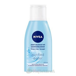 NIVEA Purified Water extra jemný odličovač očí 125 ml