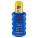 NIVEA SUN opalovací sprej SPF 15 200 ml