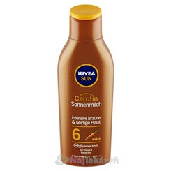 NIVEA SUN Opalovací mléko SPF 6 s karotenem 200 ml