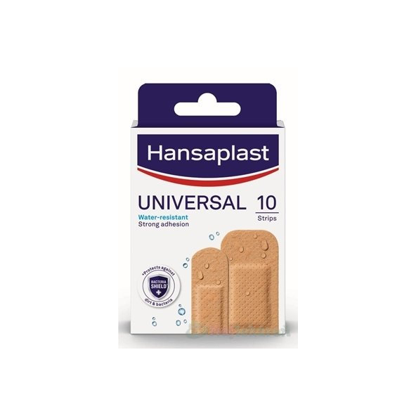 Hansaplast Universal voděodolná náplast 10 ks