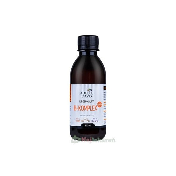 ADELLE DAVIS lipozomální B-komplex FORTE 200 ml