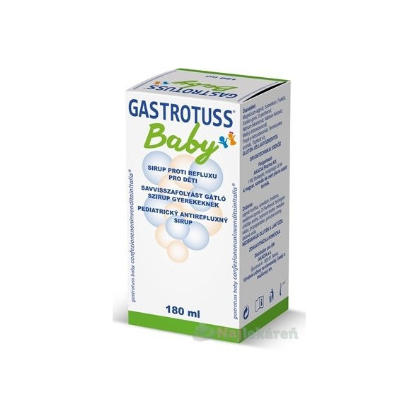 Gastrotuss Baby antirefluxní sirup 180 ml